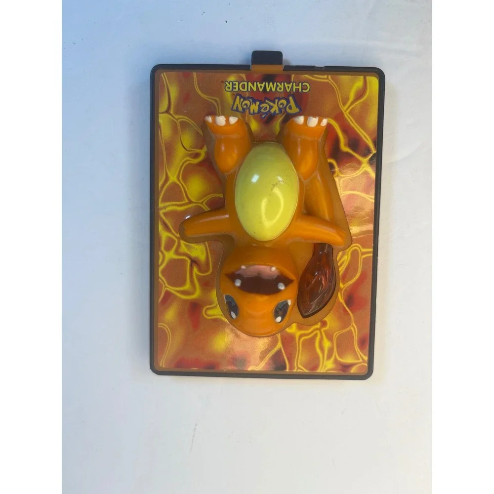 Vintage Pokemon The Movie 2000 Burger King Toy Set Squirtle Charmander Golduck